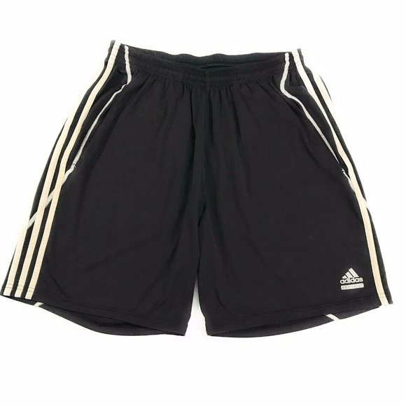 adidas Other - Mens Adidas Black Striped Athletic Shorts, Medium